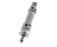 ISO 6432 Round Double Acting Cylinder 20-15mm - Magnetic - Damping