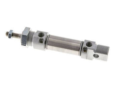 ISO 6432 Round Double Acting Cylinder 20-15mm - Magnetic - Damping