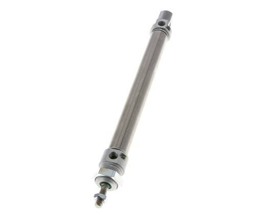 ISO 6432 Round Double Acting Cylinder 20-150mm - Magnetic - Damping