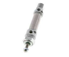 ISO 6432 Runder doppeltwirkender Zylinder 20-25mm - magnetisch - dämpfend
