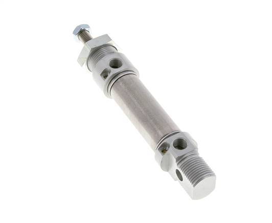ISO 6432 Runder doppeltwirkender Zylinder 20-25mm - magnetisch - dämpfend