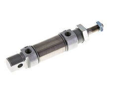 ISO 6432 Runder doppeltwirkender Zylinder 25-10mm - magnetisch - dämpfend