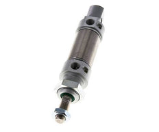ISO 6432 Round Double Acting Cylinder 25-10mm - Magnetic - Damping