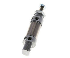 ISO 6432 Runder doppeltwirkender Zylinder 25-10mm - magnetisch - dämpfend