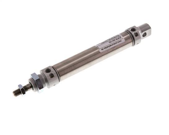 ISO 6432 Runder doppeltwirkender Zylinder 25-100mm - magnetisch - dämpfend