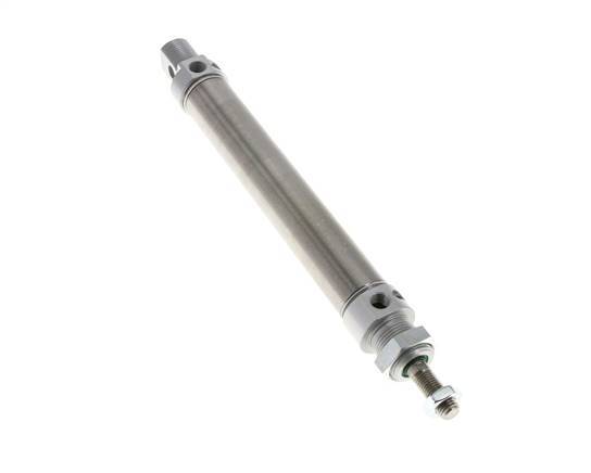 ISO 6432 Round Double Acting Cylinder 25-125mm - Magnetic - Damping