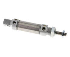 ISO 6432 Runder doppeltwirkender Zylinder 25-25mm - magnetisch - dämpfend