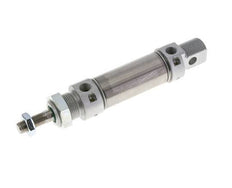 ISO 6432 Runder doppeltwirkender Zylinder 25-25mm - magnetisch - dämpfend