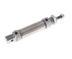 ISO 6432 Round Double Acting Cylinder 25-40mm - Magnetic - Damping