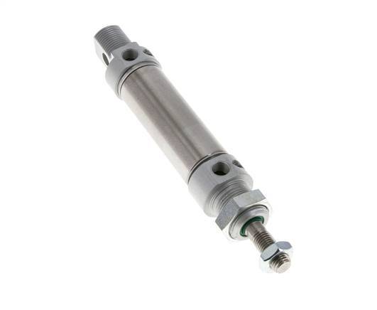 ISO 6432 Runder doppeltwirkender Zylinder 25-40mm - magnetisch - dämpfend