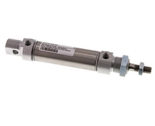 ISO 6432 Runder doppeltwirkender Zylinder 25-50mm - magnetisch - dämpfend