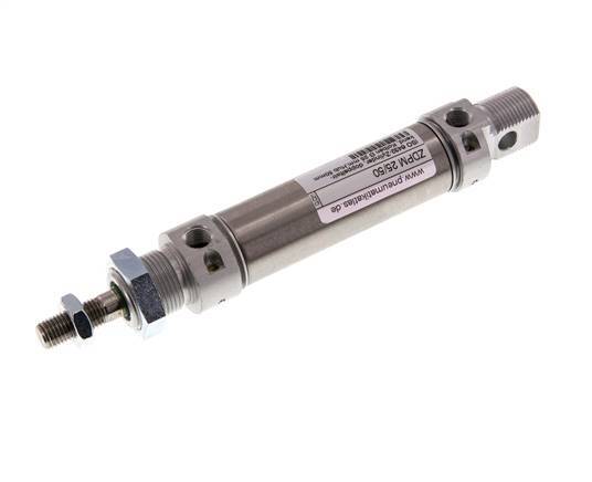 ISO 6432 Runder doppeltwirkender Zylinder 25-50mm - magnetisch - dämpfend