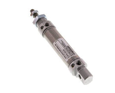 ISO 6432 Round Double Acting Cylinder 25-50mm - Magnetic - Damping