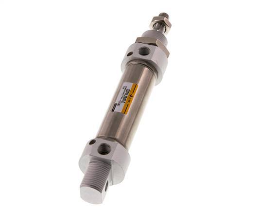 ISO 6432 Runder doppeltwirkender Zylinder 25-50mm - magnetisch - dämpfend