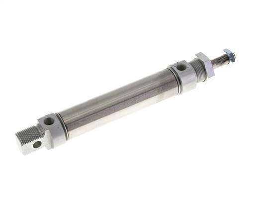 ISO 6432 Round Double Acting Cylinder 25-80mm - Magnetic - Damping
