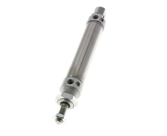 ISO 6432 Runder doppeltwirkender Zylinder 25-80mm - magnetisch - dämpfend