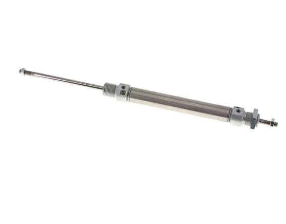 ISO 6432 Runder doppeltwirkender Zylinder 16-80mm - magnetisch - dämpfend - Außengewinde - Doppelstange