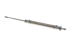 ISO 6432 Runder doppeltwirkender Zylinder 16-80mm - magnetisch - dämpfend - Außengewinde - Doppelstange