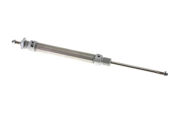 ISO 6432 Runder doppeltwirkender Zylinder 16-80mm - magnetisch - dämpfend - Außengewinde - Doppelstange