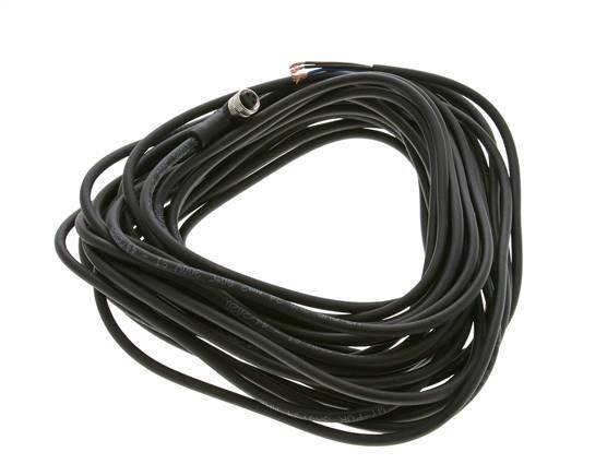 Anschlussleitung Stecker M8 10m
