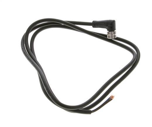 Anschlussleitung Stecker M8 1m