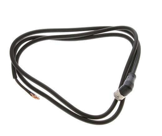 Anschlussleitung Stecker M8 1m