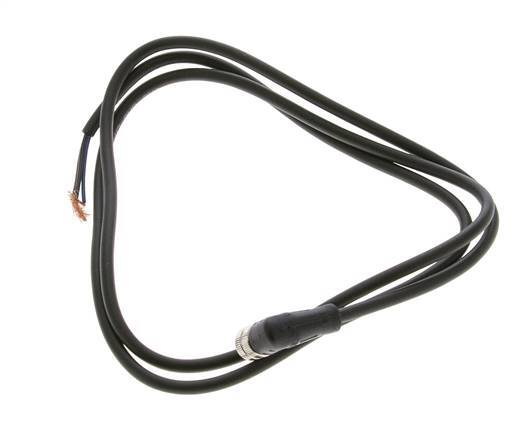 Anschlussleitung Stecker M8 1m