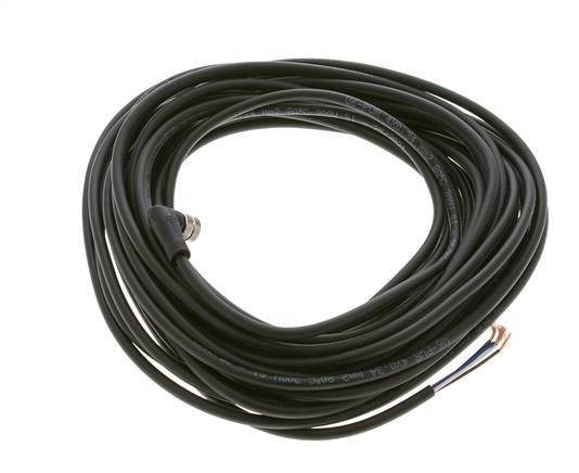 Anschlussleitung Stecker M8 10m