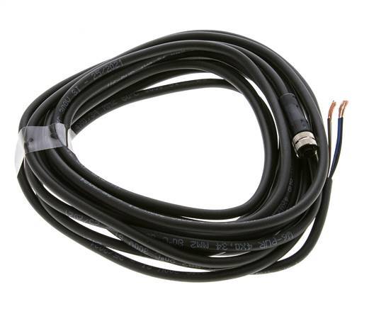 Anschlussleitung Stecker M8 5m