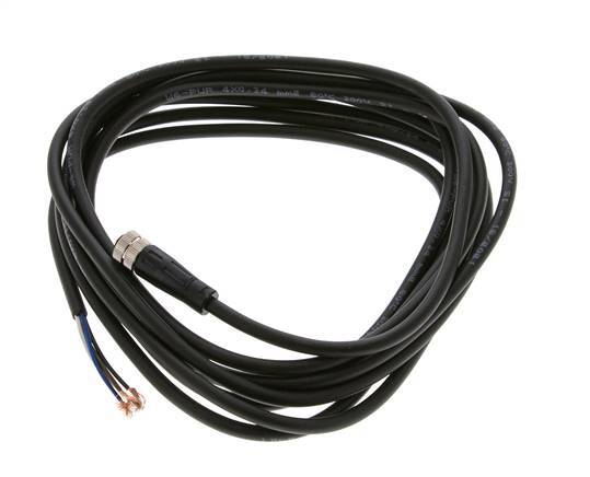 Anschlussleitung Stecker M8 3m
