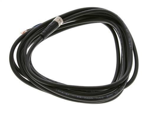 Anschlussleitung Stecker M8 3m