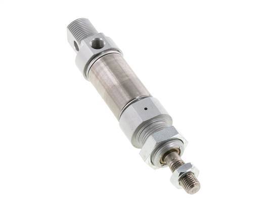 ISO 6432 Runder Einfachwirkender Zylinder 25-10mm - Magnetisch