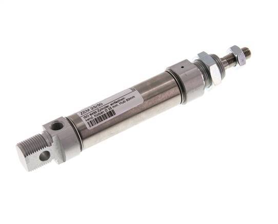 ISO 6432 Round Single Acting Cylinder 25-50mm - Magnetic