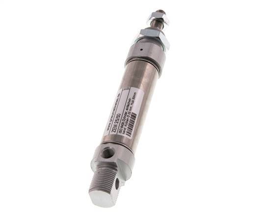 ISO 6432 Runder Einfachwirkender Zylinder 25-50mm - Magnetisch