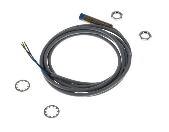 Induktiver Näherungsschalter 4mm M12x1 mit Kabel 2m