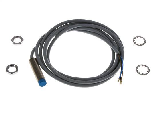 Induktiver Näherungsschalter 4mm M12x1 mit Kabel 2m