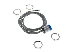 Induktiver Näherungsschalter 15mm M30x1,5 mit Kabel 2m
