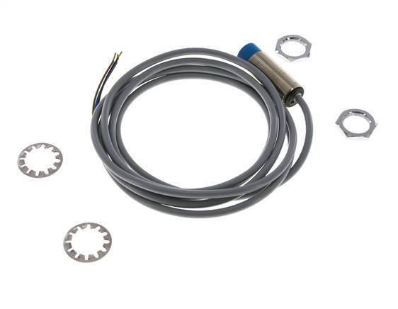 Induktiver Näherungsschalter 8mm M18x1 mit Kabel 2m