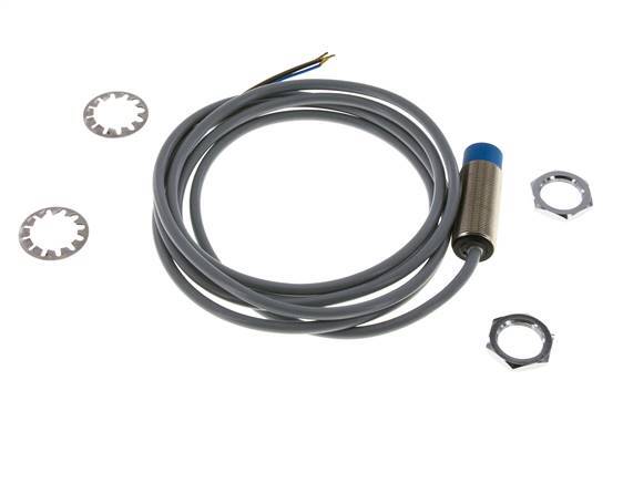 Induktiver Näherungsschalter 8mm M18x1 mit Kabel 2m