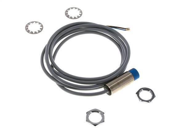 Induktiver Näherungsschalter 8mm M18x1 mit Kabel 2m