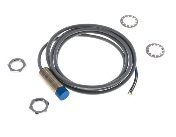 Induktiver Näherungsschalter 8mm M18x1 mit Kabel 2m