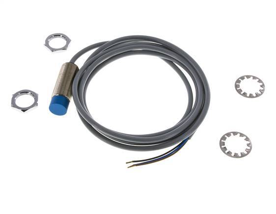 Induktiver Näherungsschalter 8mm M18x1 mit Kabel 2m