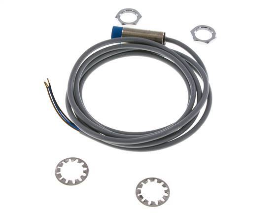 Induktiver Näherungsschalter 8mm M18x1 mit Kabel 2m