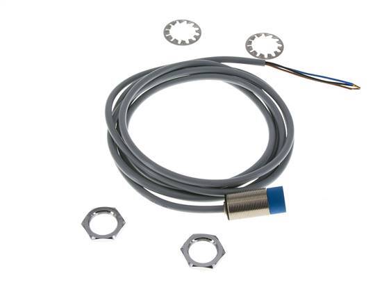 Induktiver Näherungsschalter 8mm M18x1 mit Kabel 2m
