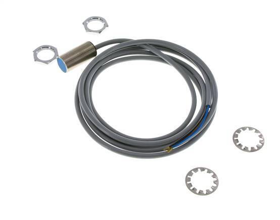 Induktiver Näherungsschalter 5mm M18x1 mit Kabel 2m