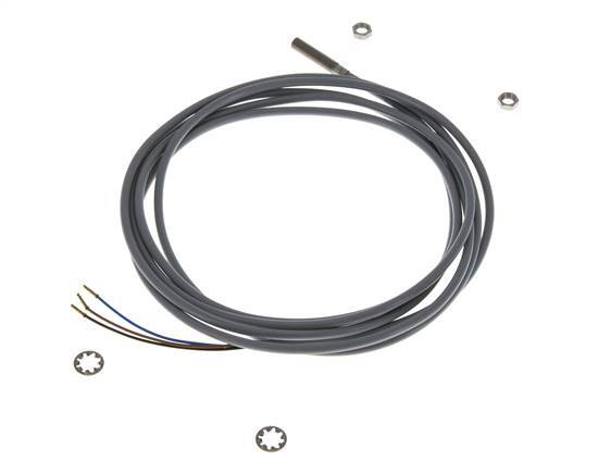 Induktiver Näherungsschalter 0,8mm M5x0,5 mit Kabel 2m