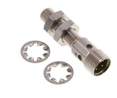 Induktiver Näherungsschalter 1,5 mm M8x1 M12 (4-polig)