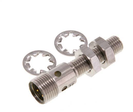Induktiver Näherungsschalter 1,5 mm M8x1 M12 (4-polig)