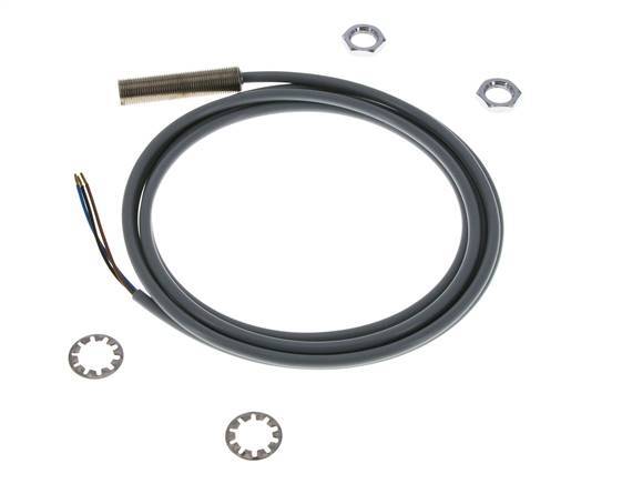 Induktiver Näherungsschalter 2mm M12x1 mit Kabel 2m