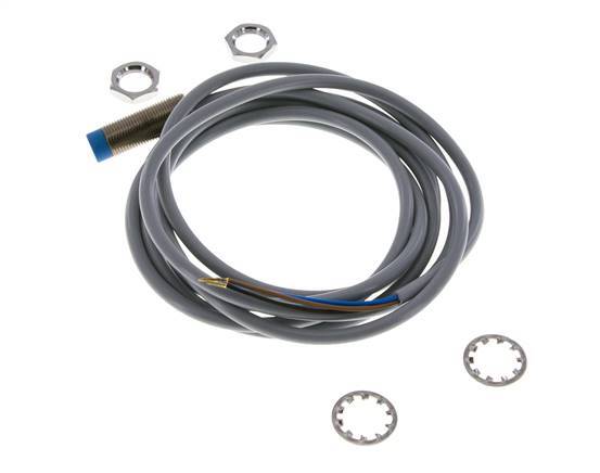 Induktiver Näherungsschalter 4mm M12x1 mit Kabel 2m